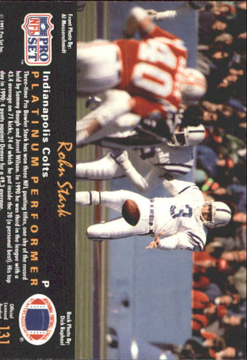 A0573- 1991 Pro Set Platinum Football Cards 1-200 -You Pick- 15+ FREE US SHIP