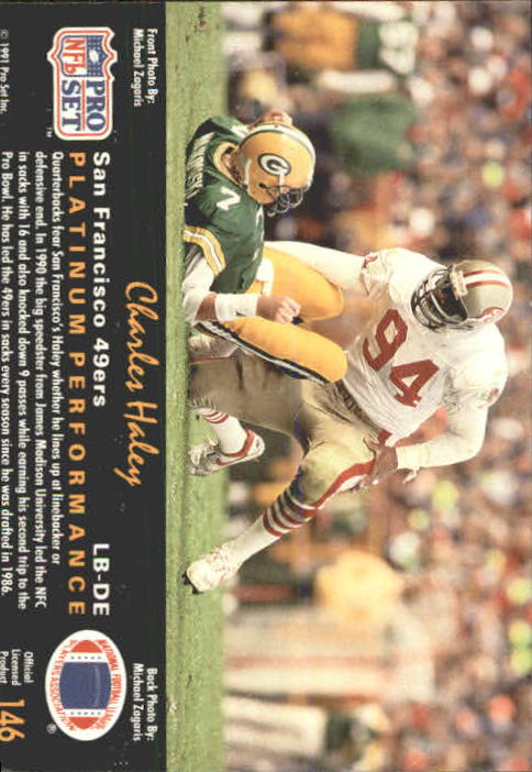 A0573- 1991 Pro Set Platinum Football Cards 1-200 -You Pick- 15+ FREE US SHIP