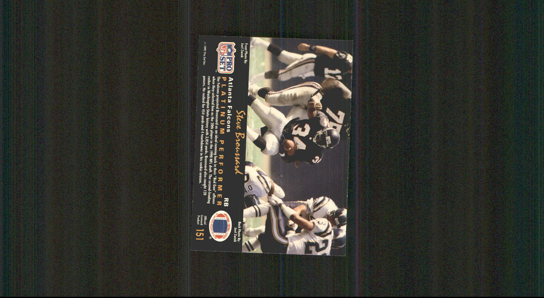 A0573- 1991 Pro Set Platinum Football Cards 1-200 -You Pick- 15+ FREE US SHIP