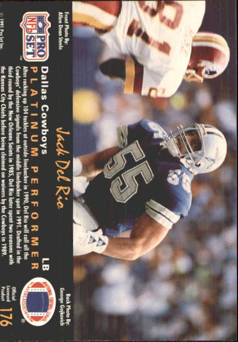 A0573- 1991 Pro Set Platinum Football Cards 1-200 -You Pick- 15+ FREE US SHIP