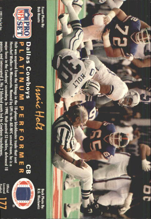 A0573- 1991 Pro Set Platinum Football Cards 1-200 -You Pick- 15+ FREE US SHIP