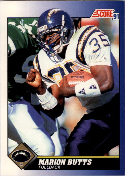 1991 Score #13 Marion Butts