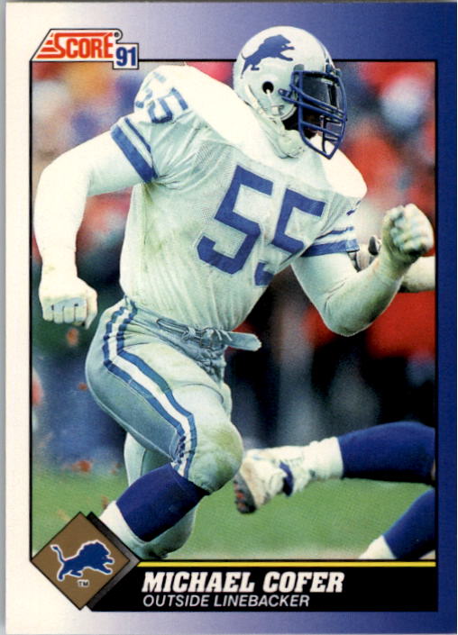 1991 Score Football "Main Set" Cards #1 to #250 Rookies and Veterans - Picture 110 of 501