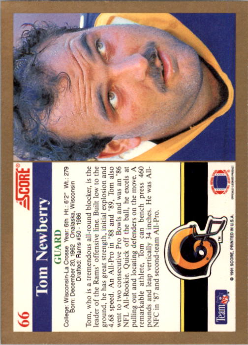 1991 Score Football "Main Set" Cards #1 to #250 Rookies and Veterans - Picture 133 of 501