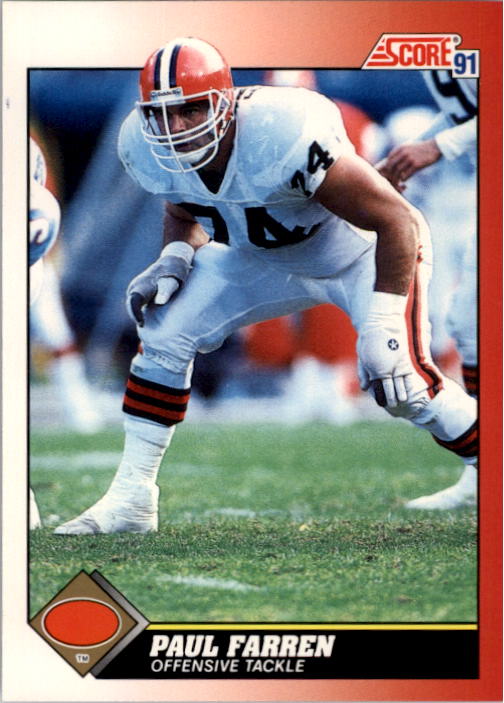 1991 Score Football "Main Set" Cards #1 to #250 Rookies and Veterans - Picture 286 of 501