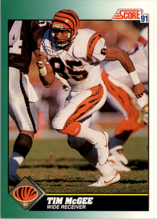 : 1991 Score Football #97 Tim Krumrie Cincinnati Bengals