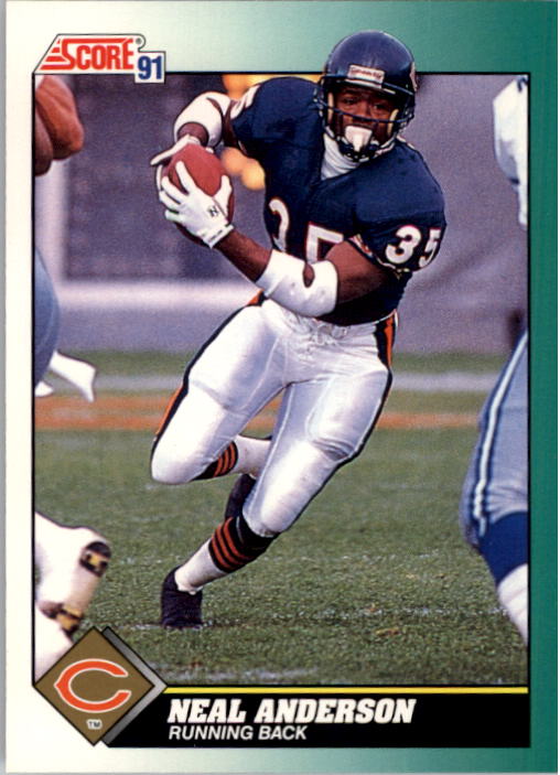 1991 Score Football Card Pick (Base) 252-507 - Picture 38 of 487