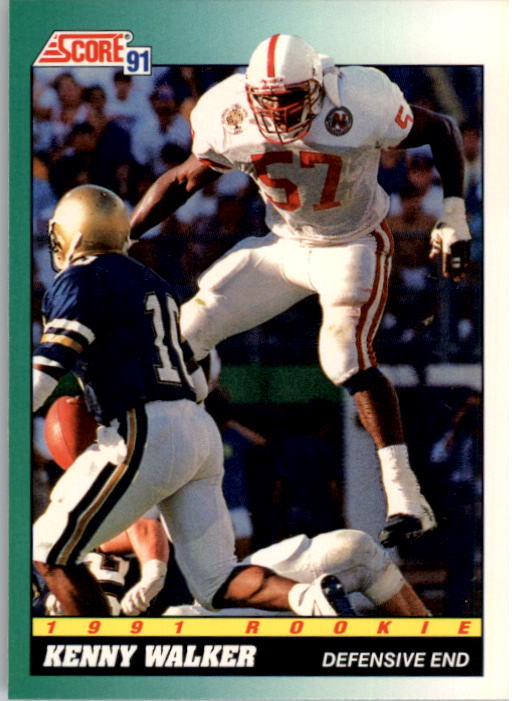1991 Score Football Card Pick (Base) 252-507 - Picture 132 of 487