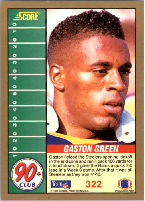 1991 Score Football Card Pick (Base) 252-507 - Picture 143 of 487