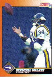 1991 Score Football Card Pick (Base) 252-507 - Picture 194 of 487