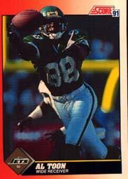 1991 Score Football Card Pick (Base) 252-507 - Picture 198 of 487