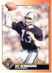 1991 Score Football Card Pick (Base) 252-507 - Picture 212 of 487