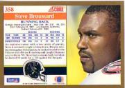 1991 Score Football Card Pick (Base) 252-507 - Picture 215 of 487