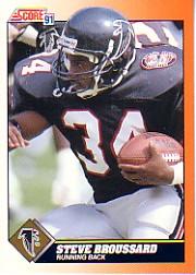 1991 Score Football Card Pick (Base) 252-507 - Picture 214 of 487