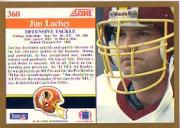 1991 Score #360 Jim Lachey back image