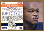 1991 Score Football Card Pick (Base) 252-507 - Picture 221 of 487
