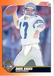1991 Score Football Card Pick (Base) 252-507 - Picture 222 of 487