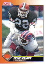 1991 Score Football Card Pick (Base) 252-507 - Picture 234 of 487