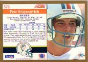 1991 Score Football Card Pick (Base) 252-507 - Picture 243 of 487