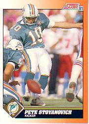 1991 Score Football Card Pick (Base) 252-507 - Picture 242 of 487