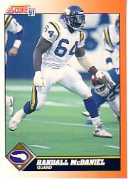 1991 Score Football Card Pick (Base) 252-507 - Picture 248 of 487