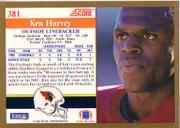 1991 Score Football Card Pick (Base) 252-507 - Picture 259 of 487
