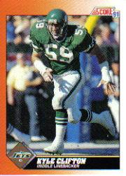1991 Score Football Card Pick (Base) 252-507 - Picture 267 of 487