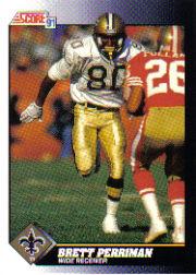 1991 Score Football Card Pick (Base) 252-507 - Picture 269 of 487