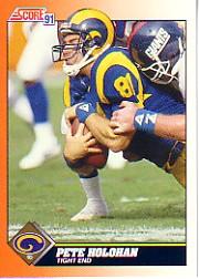 1991 Score Football Card Pick (Base) 252-507 - Picture 271 of 487