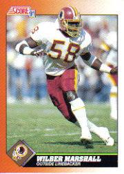 1991 Score Football Card Pick (Base) 252-507 - Picture 277 of 487