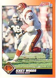 1991 Score Football Card Pick (Base) 252-507 - Picture 279 of 487