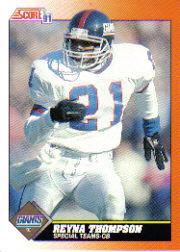 1991 Score Football Card Pick (Base) 252-507 - Picture 281 of 487