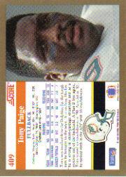 1991 Score Football Card Pick (Base) 252-507 - Picture 310 of 487