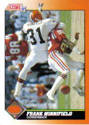 1991 Score Football Card Pick (Base) 252-507 - Picture 318 of 487