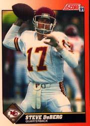 1991 Score Football Card Pick (Base) 252-507 - Picture 320 of 487