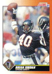 1991 Score Football Card Pick (Base) 252-507 - Picture 324 of 487