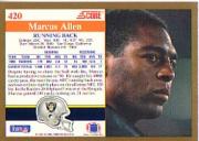 1991 Score Football Card Pick (Base) 252-507 - Picture 329 of 487