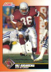 1991 Score Football Card Pick (Base) 252-507 - Picture 332 of 487