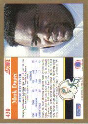 1991 Score Football Card Pick (Base) 252-507 - Picture 349 of 487