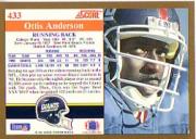 1991 Score Football Card Pick (Base) 252-507 - Picture 355 of 487
