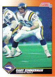 1991 Score Football Card Pick (Base) 252-507 - Picture 358 of 487