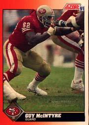 1991 Score Football Card Pick (Base) 252-507 - Picture 372 of 487