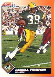 B5012- 1991 Score Football Cards 251-500 +Rookies -You Pick- 15+ FREE US SHIP - Picture 393 of 484