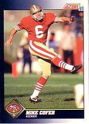 1991 Score Football Card Pick (Base) 252-507 - Picture 412 of 487