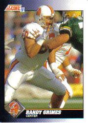 1991 Score Football Card Pick (Base) 252-507 - Picture 414 of 487