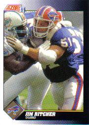 1991 Score Football Card Pick (Base) 252-507 - Picture 426 of 487
