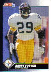 1991 Score Football Card Pick (Base) 252-507 - Picture 444 of 487