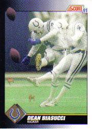 1991 Score Football Card Pick (Base) 252-507 - Picture 448 of 487