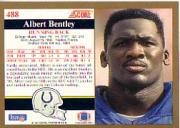 1991 Score #488 Albert Bentley back image