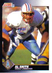 1991 Score Football Card Pick (Base) 252-507 - Picture 454 of 487